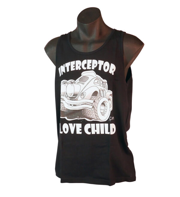 Interceptor love child singlet