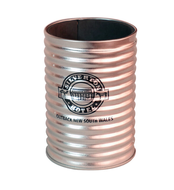 Stubby Holder - Silver TIn